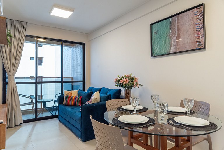 Studio Design 3 - 810 - 300m da Praia | Mandi Hosp