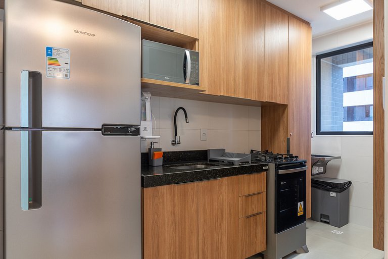Studio Design 3 - 810 - 300m da Praia | Mandi Hosp