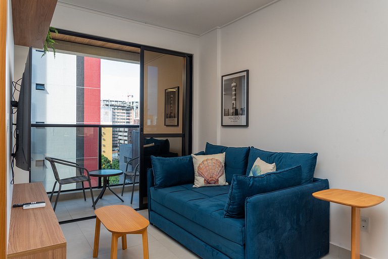 Studio Design 3 - 812 - 300m da Praia | Mandi Hosp