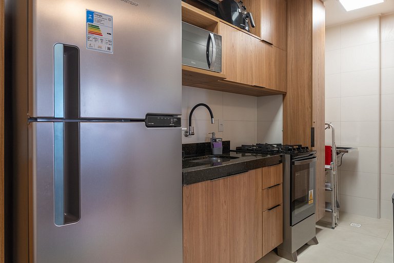 Studio Design 3 - 812 - 300m da Praia | Mandi Hosp