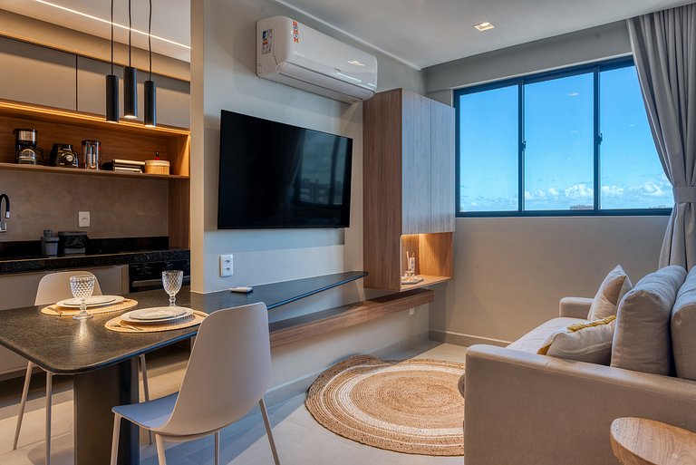 Studio Design 3 - 903 - 300m da Praia | Mandi Hosp