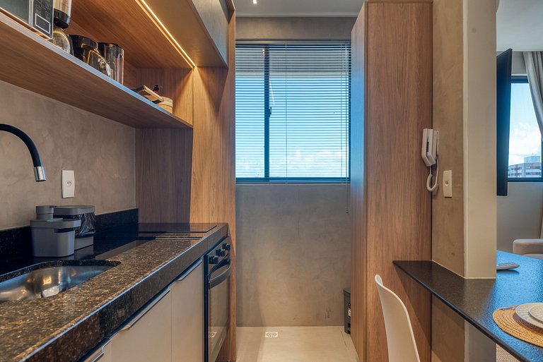 Studio Design 3 - 903 - 300m da Praia | Mandi Hosp