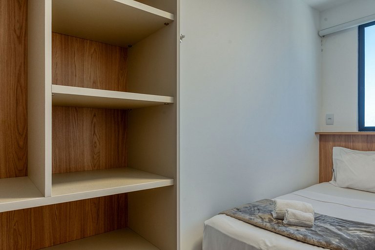 Studio Design 3 - 902 - 300m da Praia | Mandi Hosp