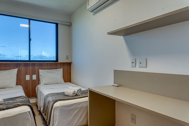 Studio Design 3 - 902 - 300m da Praia | Mandi Hosp
