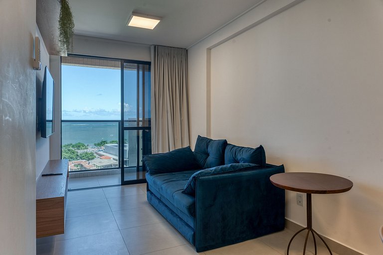 Studio Design 3 - 902 - 300m da Praia | Mandi Hosp