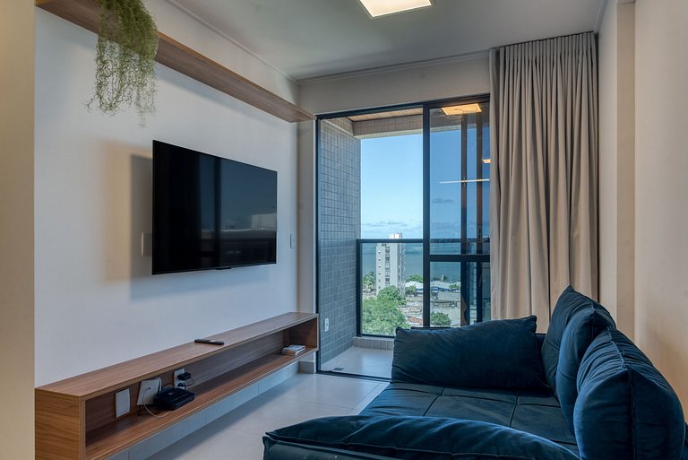 Studio Design 3 - 902 - 300m da Praia | Mandi Hosp