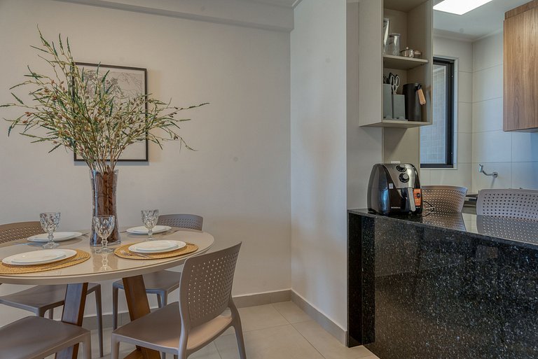 Studio Design 3 - 902 - 300m da Praia | Mandi Hosp