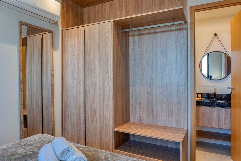 Studio Design 3 - 803 - 300m da Praia | Mandi Hosp