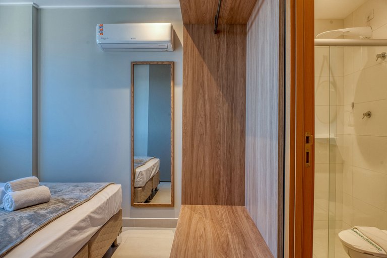Studio Design 3 - 803 - 300m da Praia | Mandi Hosp