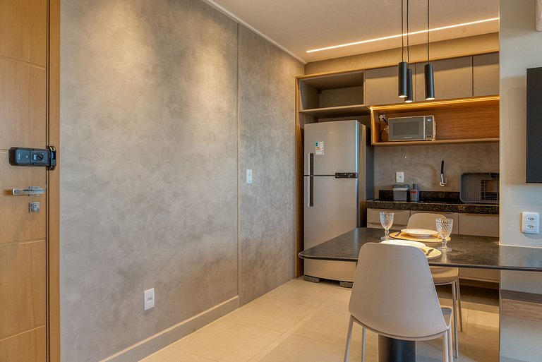 Studio Design 3 - 803 - 300m da Praia | Mandi Hosp