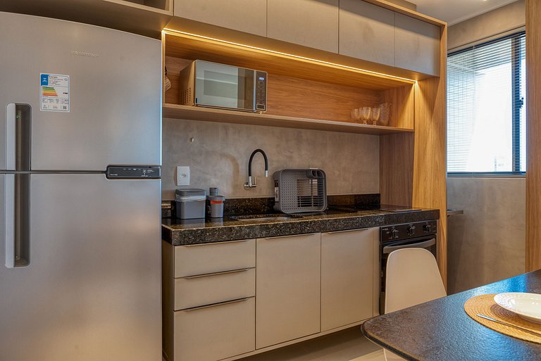 Studio Design 3 - 803 - 300m da Praia | Mandi Hosp