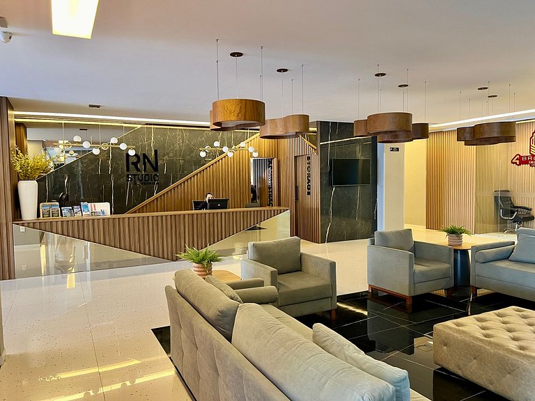 RN Studio 801 - 2Min da Praia | Mandi Hospitalidade