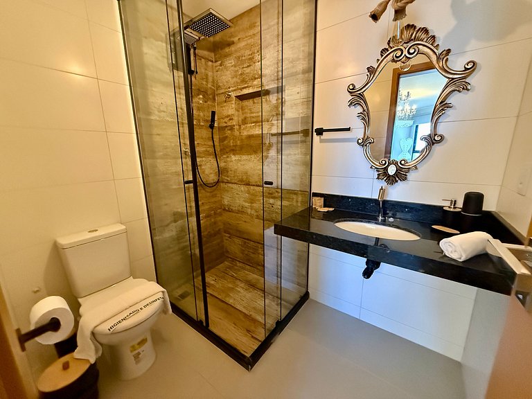 Studio Design 3 - 1203 - 300m do Mar | Mandi Hosp