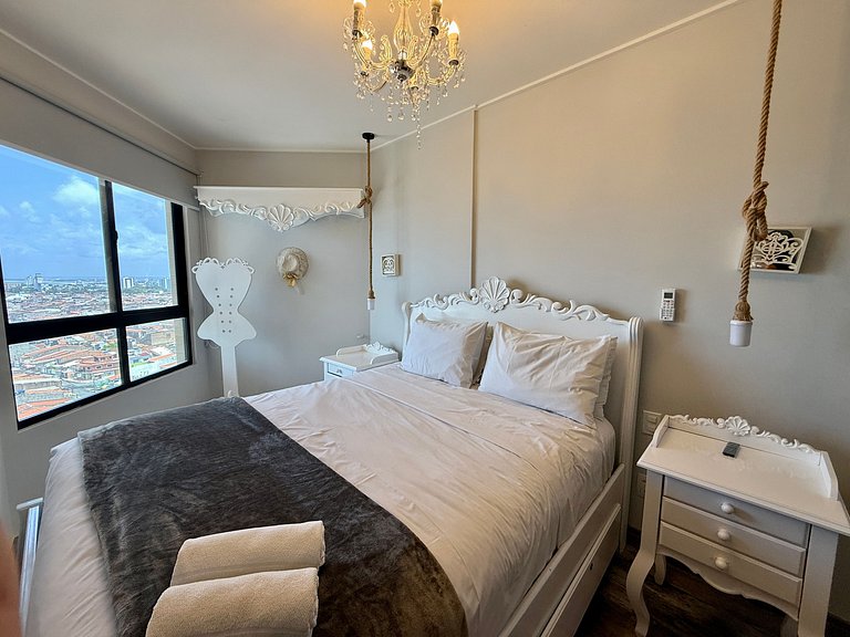 Studio Design 3 - 1203 - 300m do Mar | Mandi Hosp