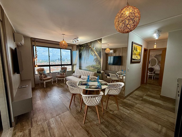 Studio Design 3 - 1203 - 300m do Mar | Mandi Hosp