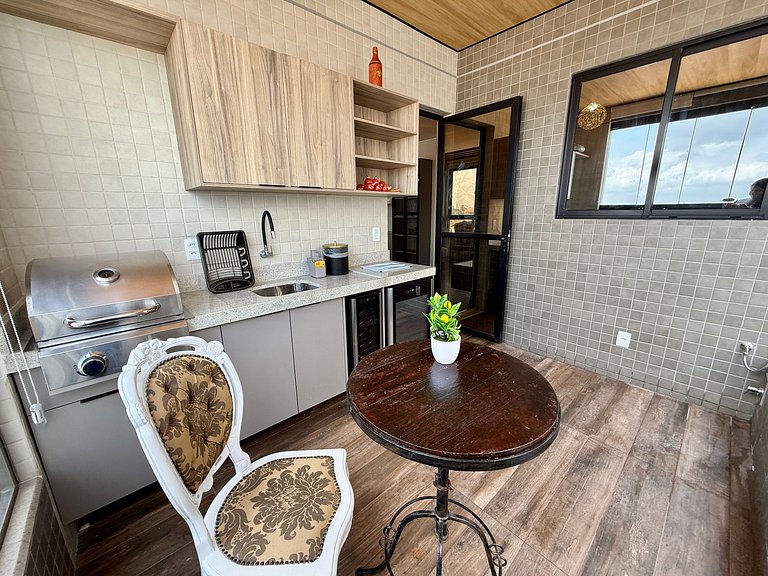Studio Design 3 - 1203 - 300m do Mar | Mandi Hosp