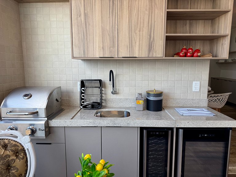 Studio Design 3 - 1203 - 300m do Mar | Mandi Hosp