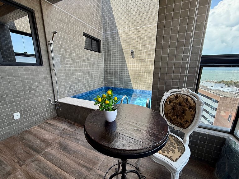 Studio Design 3 - 1203 - 300m do Mar | Mandi Hosp