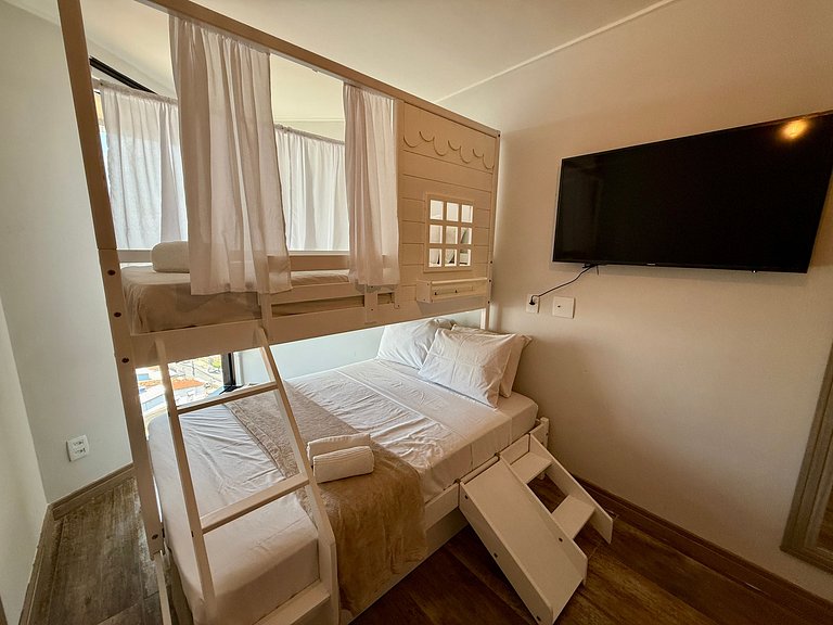 Studio Design 3 - 1203 - 300m do Mar | Mandi Hosp