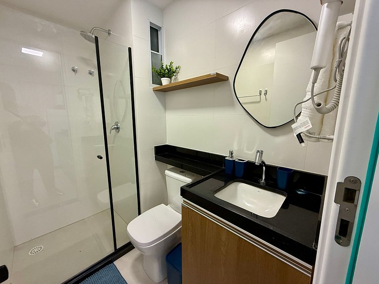 RN Studio 310 - 2Min da Praia | Mandi Hospitalidade
