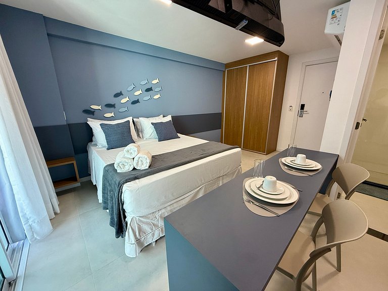 RN Studio 310 - 2Min da Praia | Mandi Hospitalidade