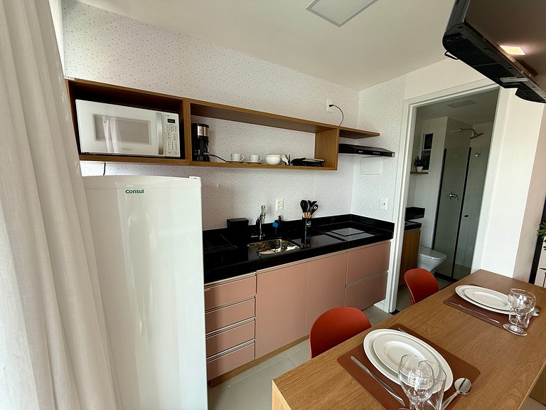 RN Studio 901 - 2Min da Praia | Mandi Hospitalidade