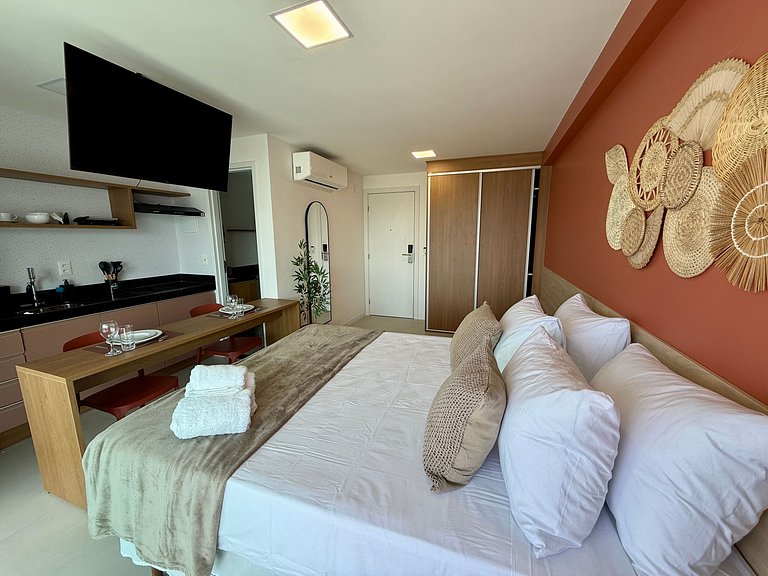RN Studio 901 - 2Min da Praia | Mandi Hospitalidade