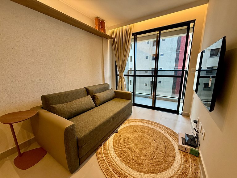 Studio Design 3 - 913 - 300m da Praia | Mandi Hosp