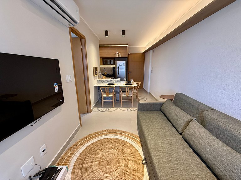 Studio Design 3 - 913 - 300m da Praia | Mandi Hosp