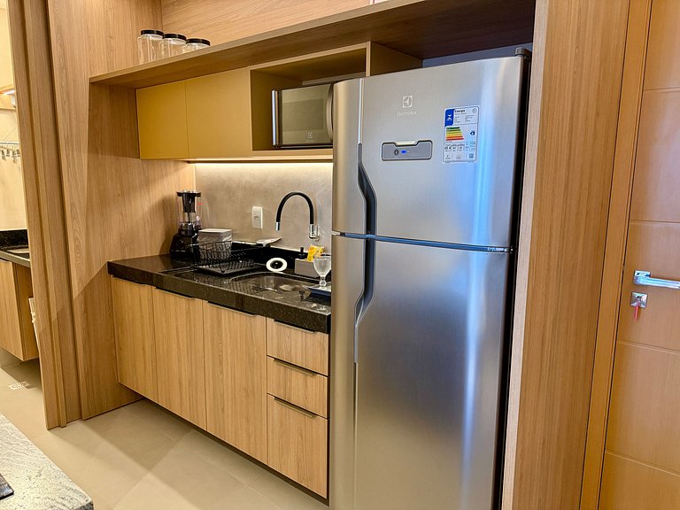 Studio Design 3 - 913 - 300m da Praia | Mandi Hosp