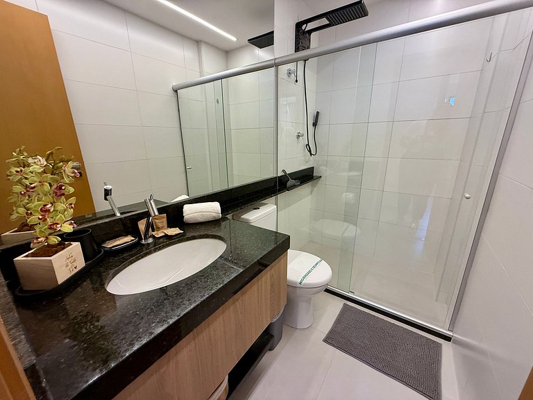 Studio Design 3 - 801 - 300m da Praia | Mandi Hosp