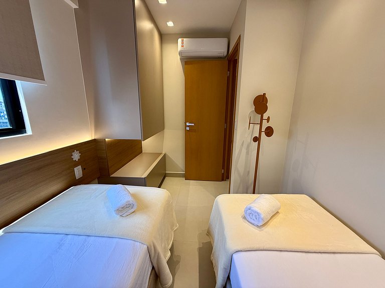 Studio Design 3 - 801 - 300m da Praia | Mandi Hosp