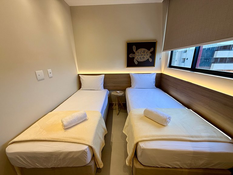 Studio Design 3 - 801 - 300m da Praia | Mandi Hosp