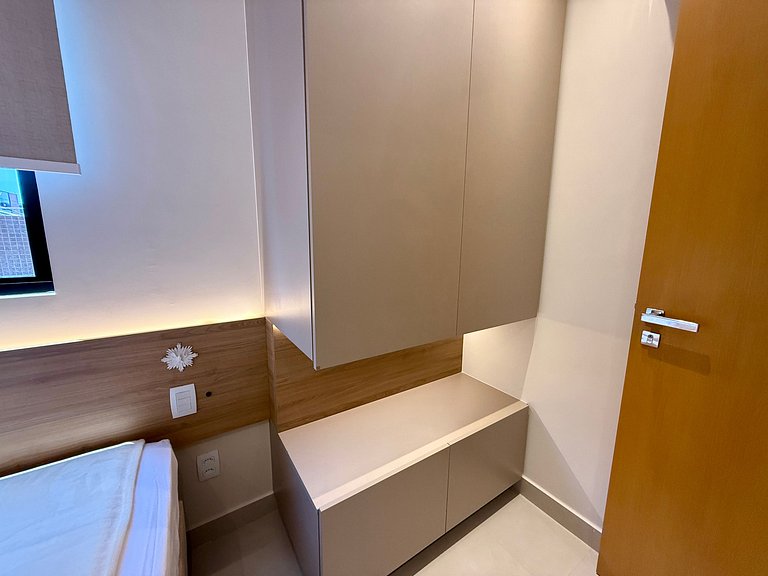 Studio Design 3 - 801 - 300m da Praia | Mandi Hosp