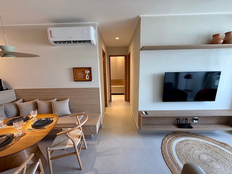Studio Design 3 - 801 - 300m da Praia | Mandi Hosp