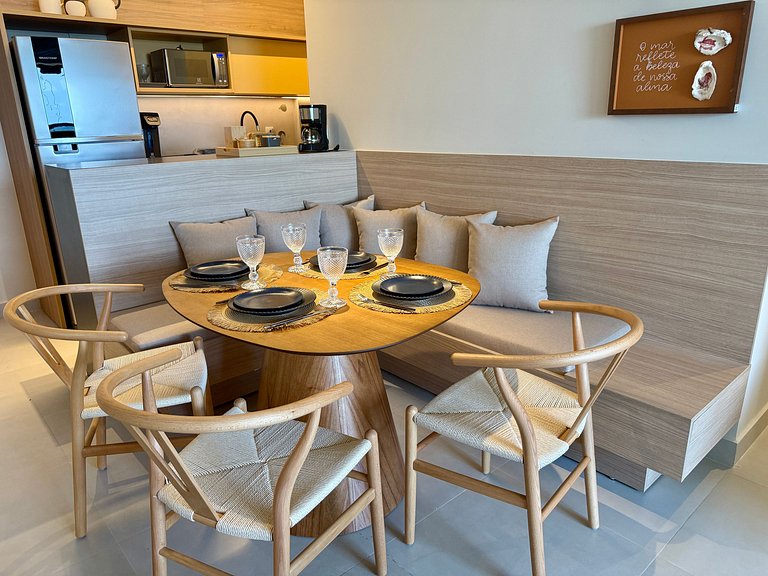 Studio Design 3 - 801 - 300m da Praia | Mandi Hosp