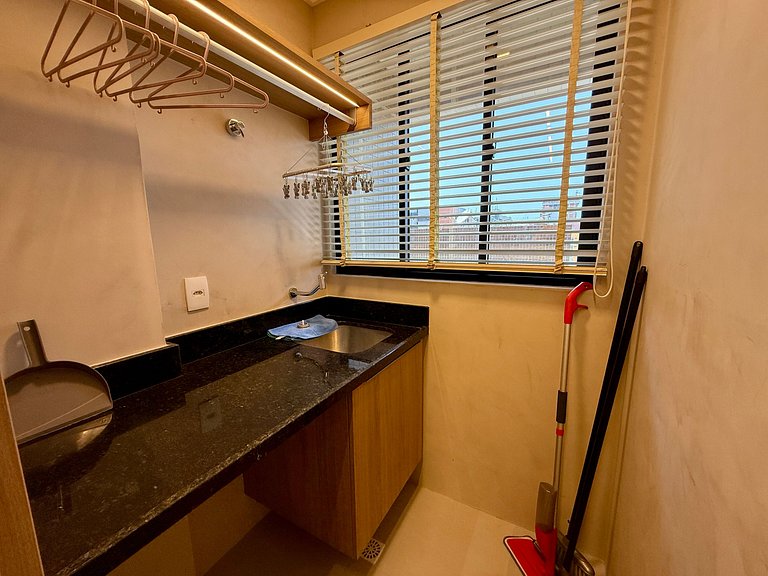 Studio Design 3 - 801 - 300m da Praia | Mandi Hosp