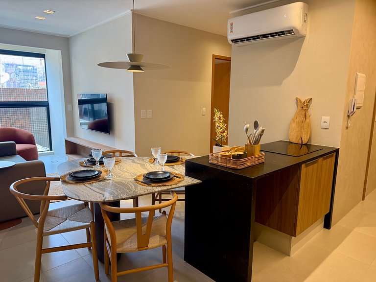 Studio Design 3 - 815 - 300m da Praia | Mandi Hosp