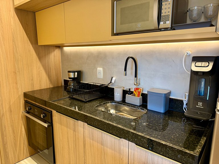 Studio Design 3 - 815 - 300m da Praia | Mandi Hosp