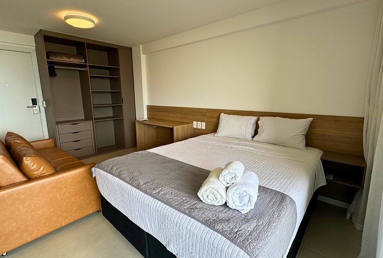 RN Studio 515 - 2Min da Praia | Mandi Hospitalidade