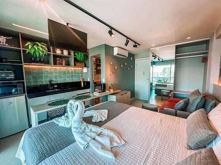 RN Studio 805 - 2Min da Praia | Mandi Hospitalidade