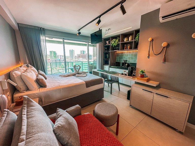 RN Studio 805 - 2Min da Praia | Mandi Hospitalidade