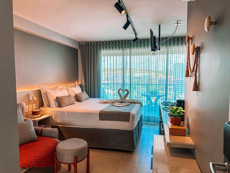 RN Studio 805 - 2Min da Praia | Mandi Hospitalidade