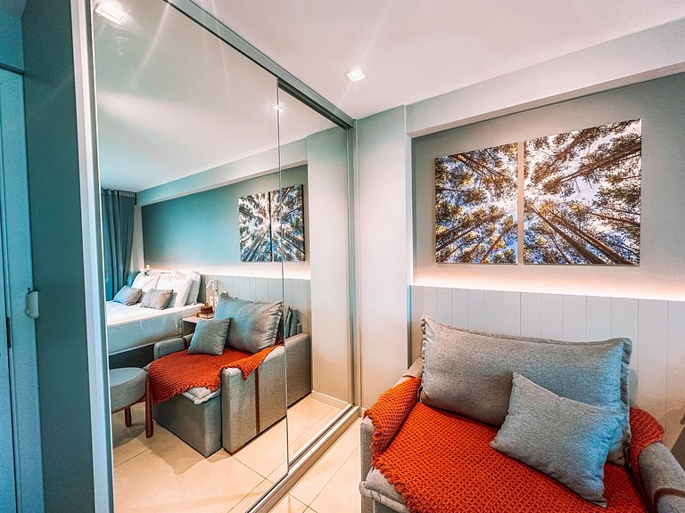 RN Studio 805 - 2Min da Praia | Mandi Hospitalidade