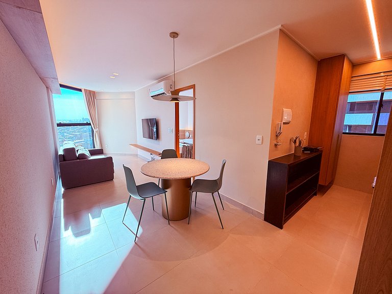 Studio Design 3 - 809 - 300m da Praia | Mandi Hosp