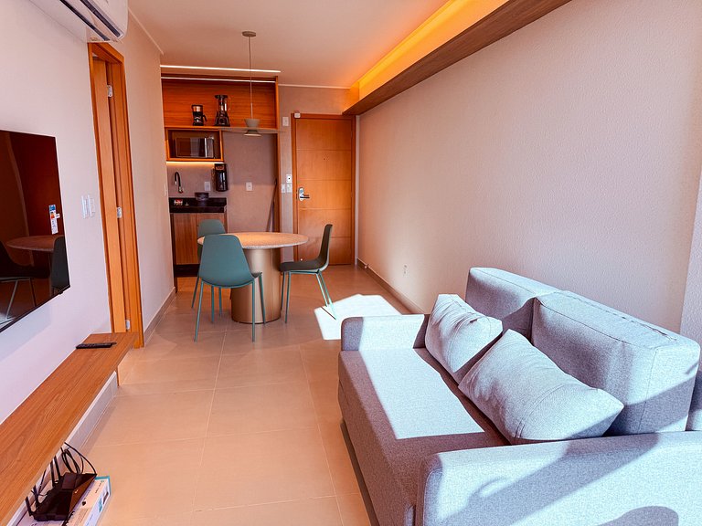 Studio Design 3 - 809 - 300m da Praia | Mandi Hosp