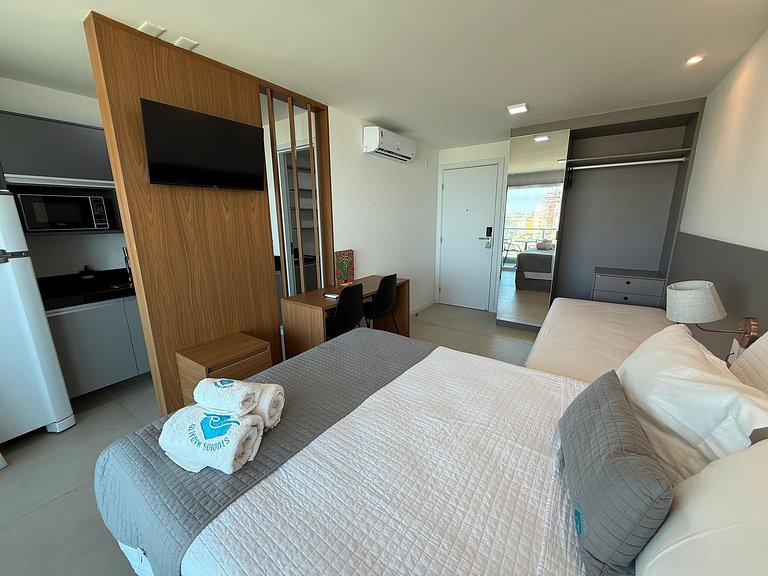 RN Studio 819 - 2Min da Praia | Mandi Hospitalidade