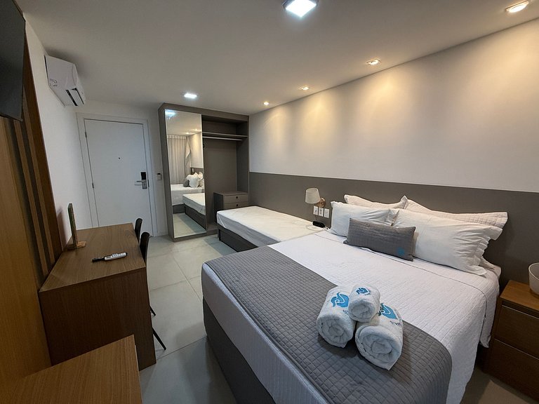 RN Studio 819 - 2Min da Praia | Mandi Hospitalidade
