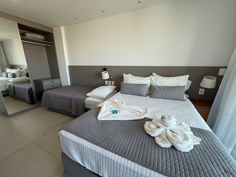 RN Studio 1015 - 2Min da Praia | Mandi Hospitalidade