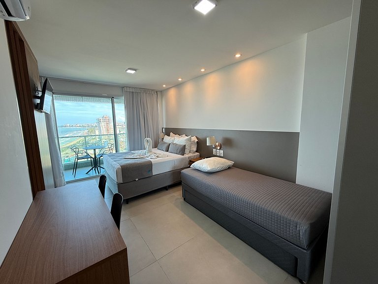 RN Studio 1016 - 2Min da Praia | Mandi Hospitalidade
